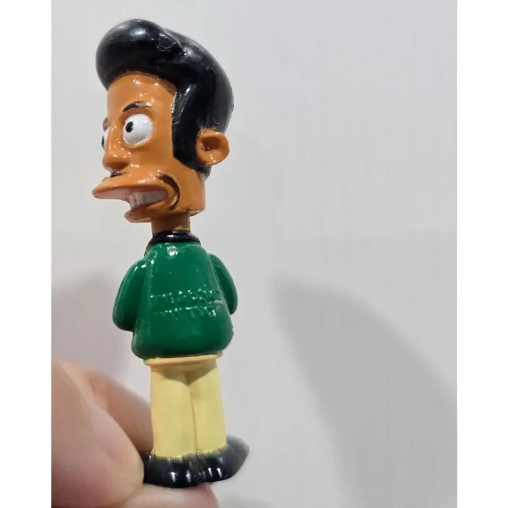 Vintage 2002 The Simpsons Apu Mini Bobble Head Figure TOMY Series 1